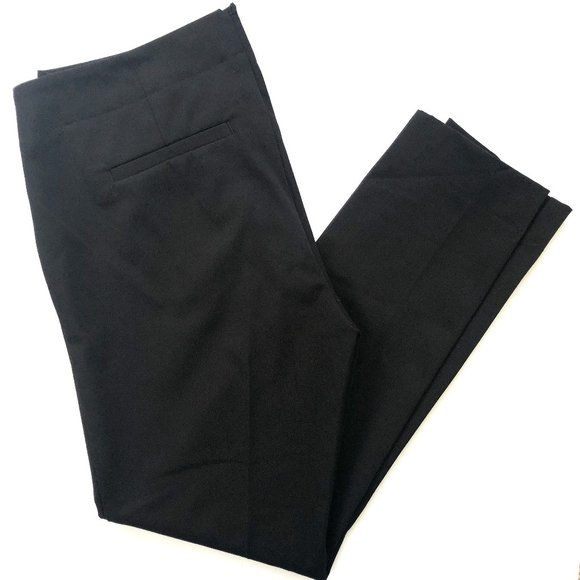Ecru Santana Slim Leg Trouser in Black - Picture 3 of 6